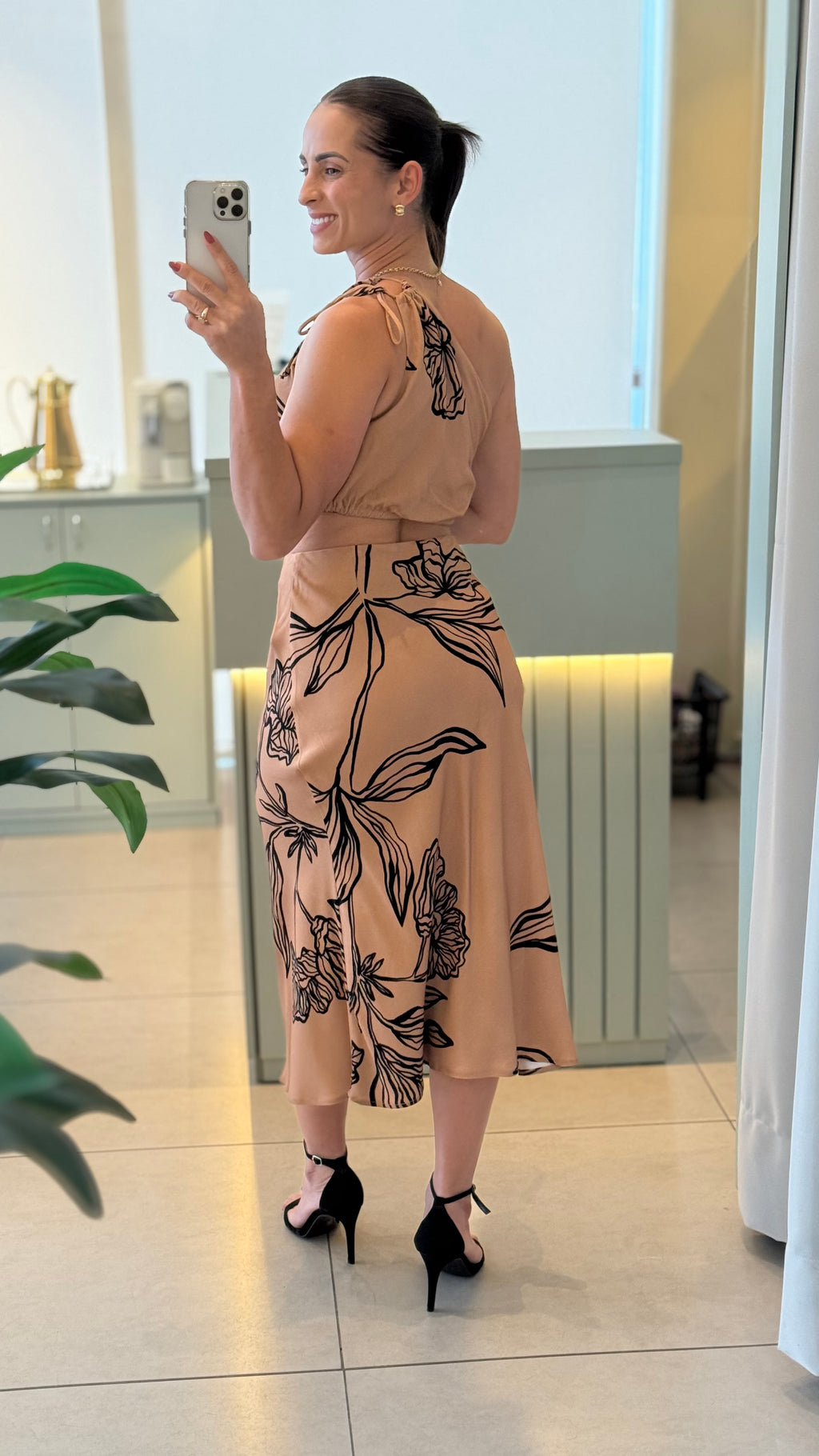 SAIA MIDI ESTAMPADA