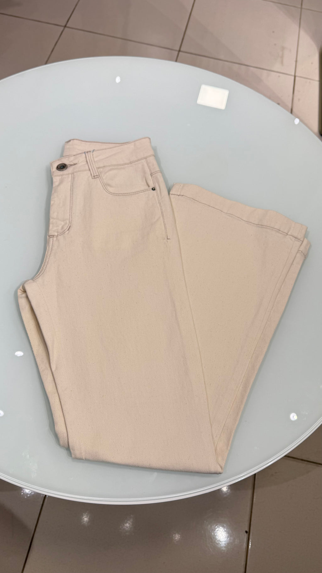 CALÇA JEANS FLARE MEDIA