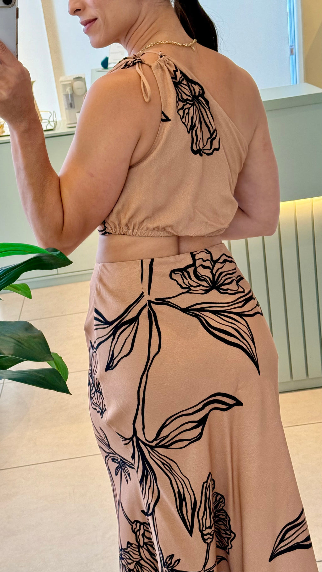 SAIA MIDI ESTAMPADA
