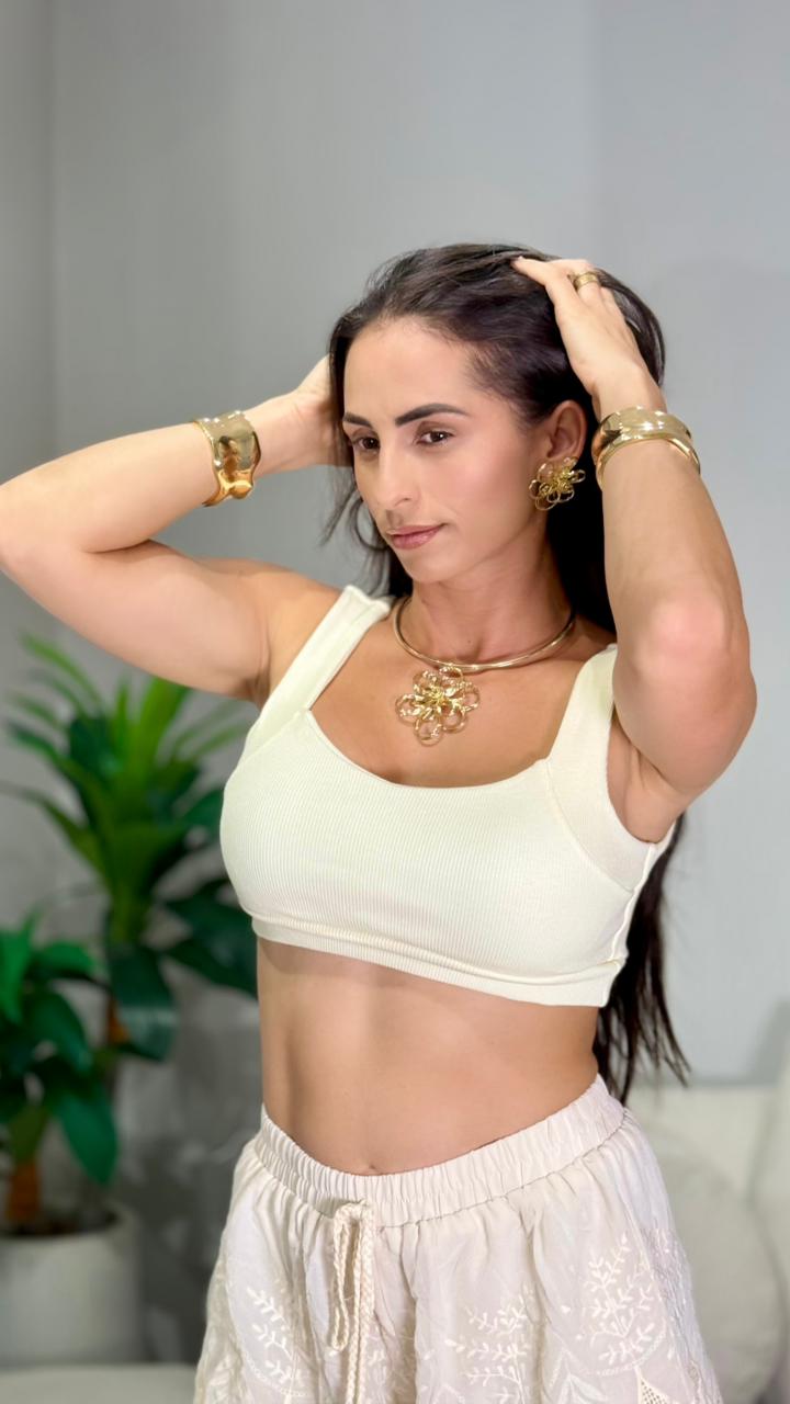 TOP BRISA CANELADO