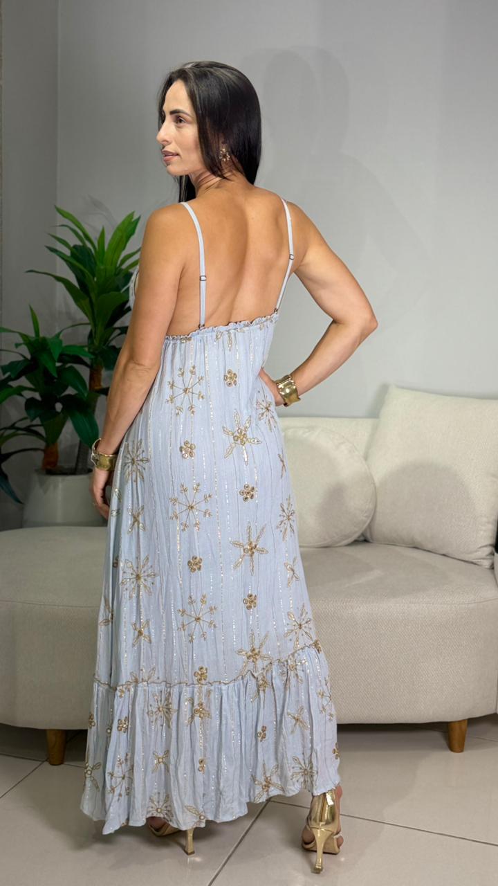 VESTIDO INDIANO BORDADO