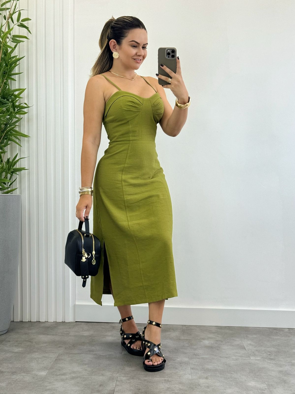 VESTIDO MIDI BRUNA
