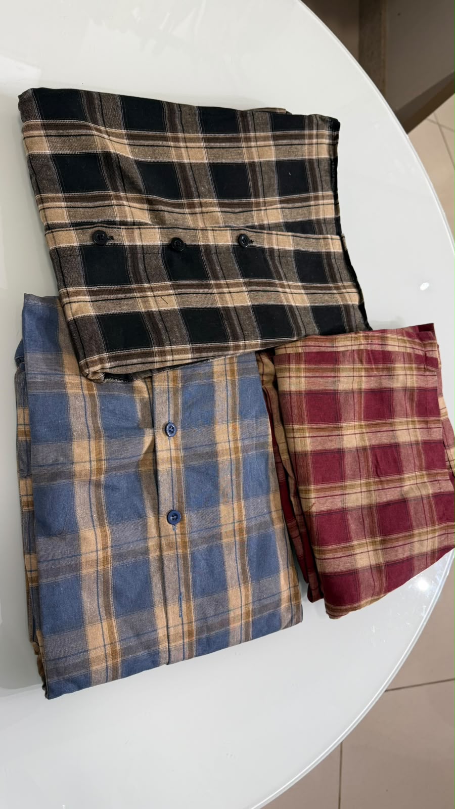 CONJUNTO XADREZ DE SHORT E CAMISA