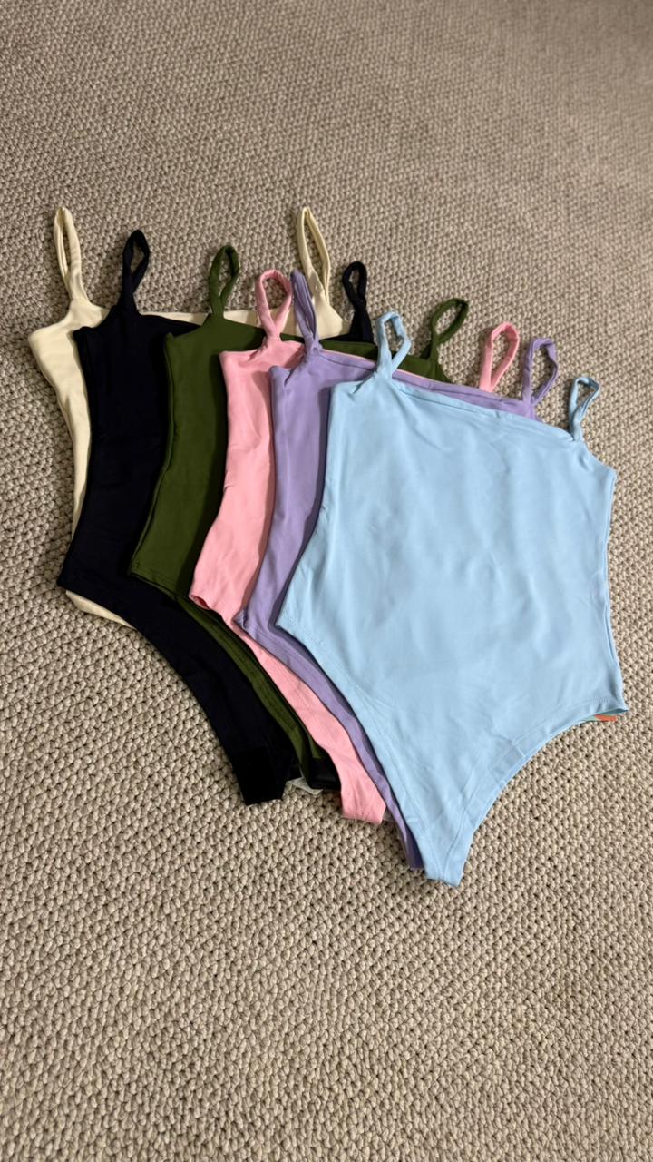 BODY ALÇA FINA POLIAMIDA